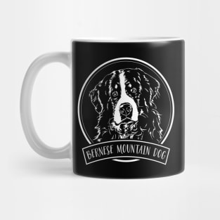 Bernese Mountain Dog lover dog portrait Mug